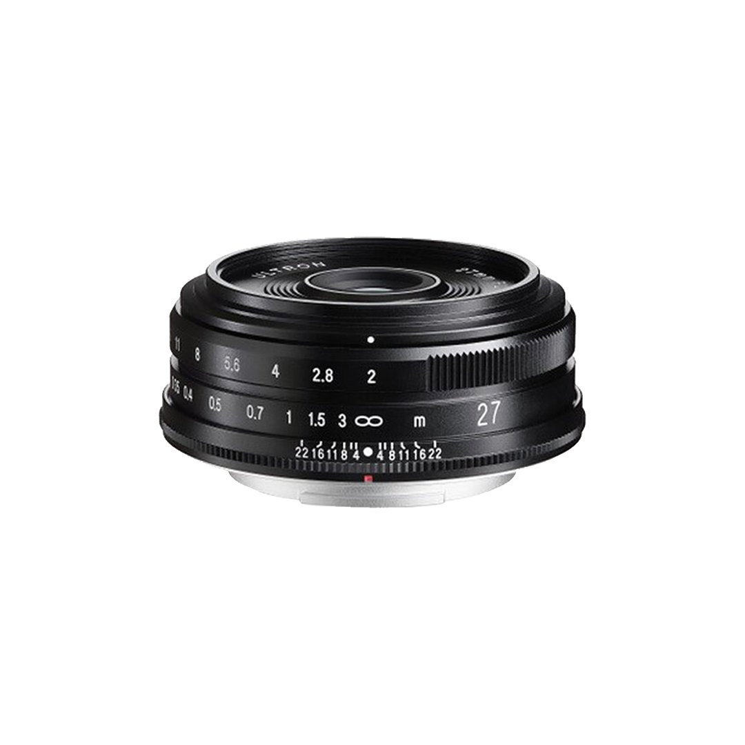 Voigtlander Ultron 27mm f2.0 Lens (FUJIFILM X, Black)