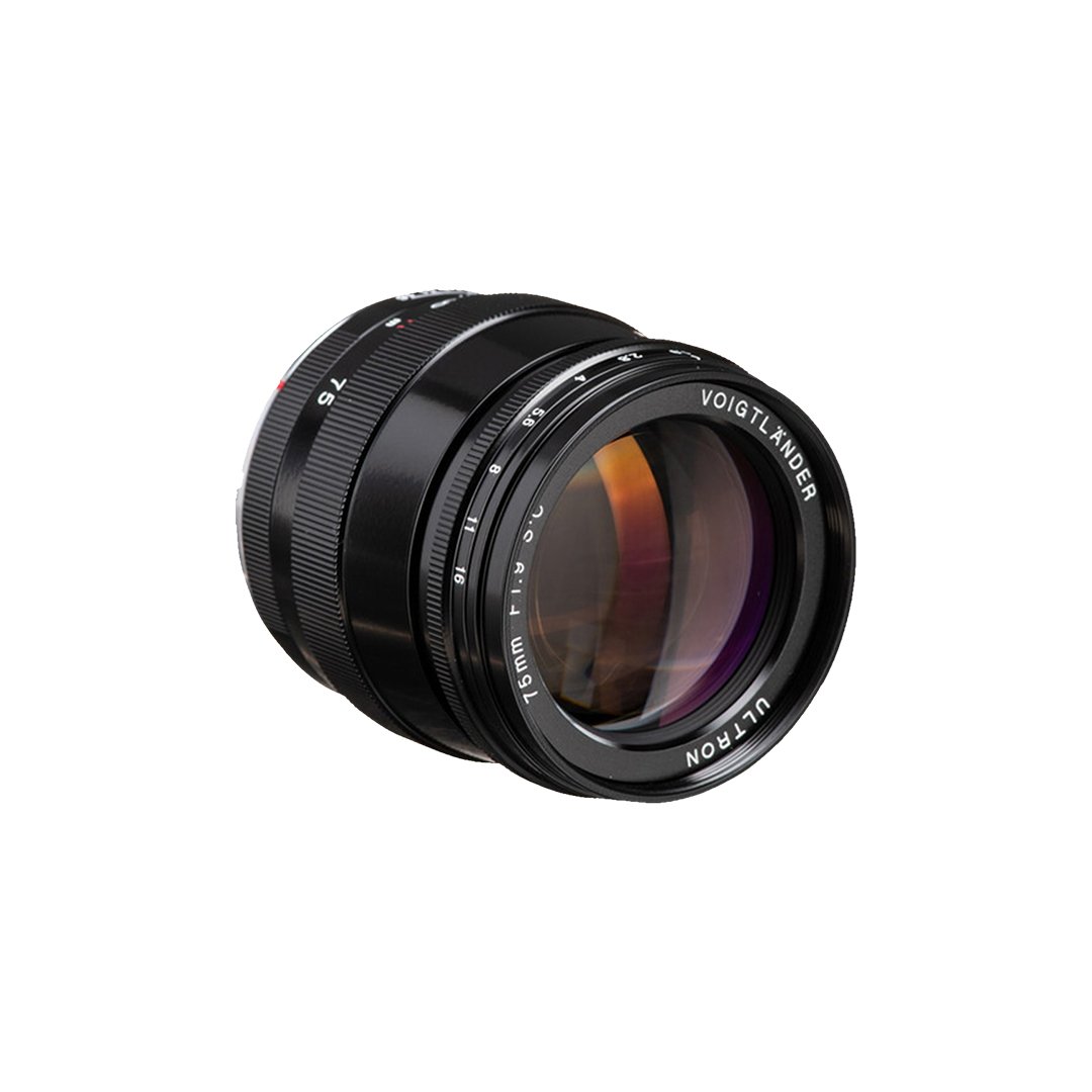 Voigtlander Ultron 75mm f1.9 Lens (Single Coated, Black)