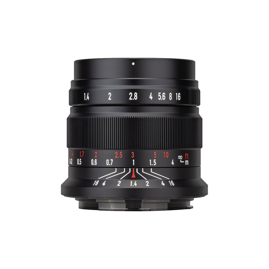 Brightin Star 50mm F1.4 APS-C Manual Focus Prime Lens for Sony E Mount