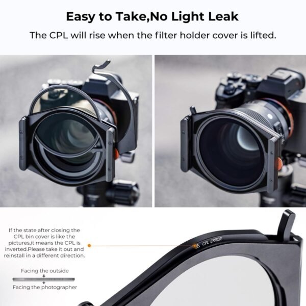 Distributor Lensa dan Aksesoris Fotografi Digital Pratama Retailindo K&F KN KF Concept Square Filter Pro Kit CPL + ND1000 + GND8 + Holder