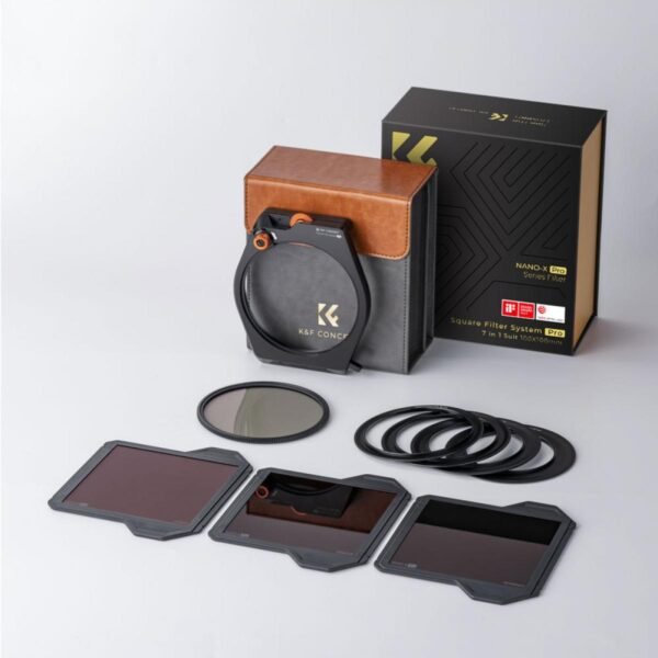Distributor Lensa dan Aksesoris Fotografi Digital Pratama Retailindo K&F KN KF Concept Square Filter Pro Kit CPL + ND1000 + GND8 + Holder
