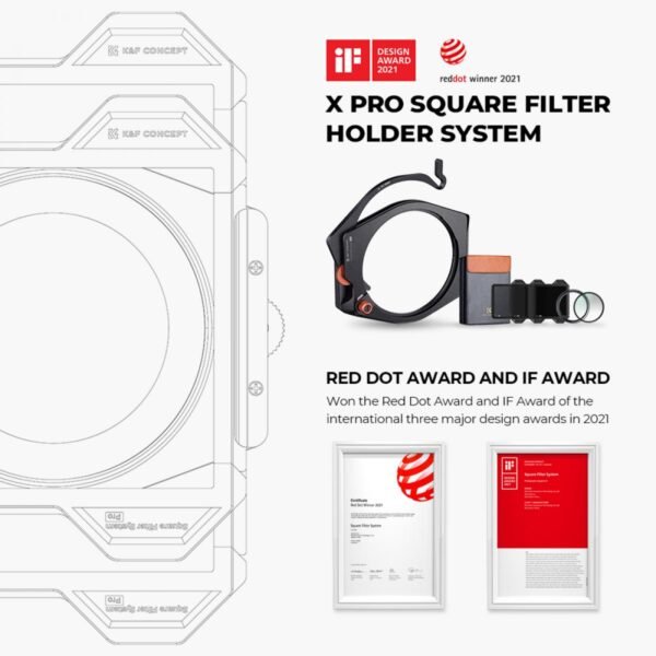 Distributor Lensa dan Aksesoris Fotografi Digital Pratama Retailindo K&F KN KF Concept Square Filter Pro Kit CPL + ND1000 + GND8 + Holder