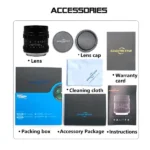 Brightin Star 50mm F1.4 APS-C Manual Focus Prime Lens for Sony E Mount