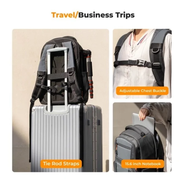 Distributor Lensa dan Aksesoris Fotografi Digital Pratama Retailindo K&F Concept BETA BACKPACK 30L Camera Bag - Tas Kamera - Ransel Kamera - Tas Photographer