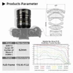 Brightin Star 50mm F0.95 Full Frame Manual Focus