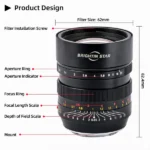 Brightin Star 50mm F0.95 Full Frame Manual Focus