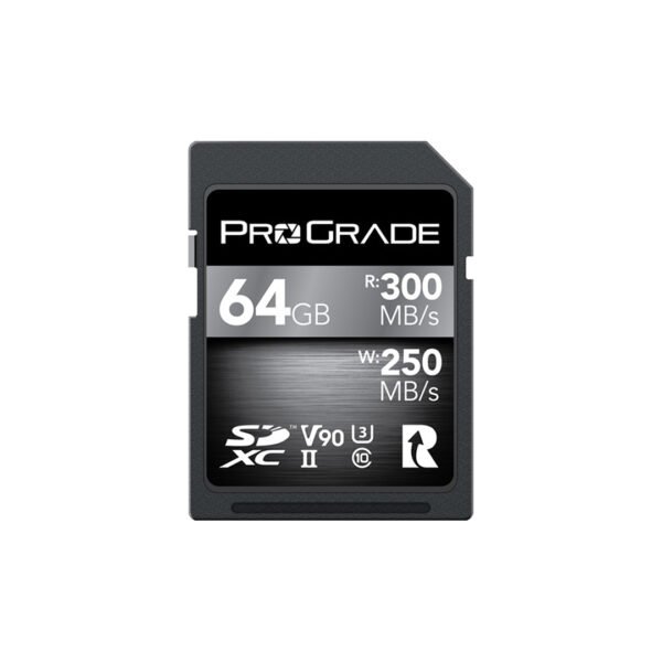 ProGrade Digital 64GB UHS-II SDXC Memory Card
