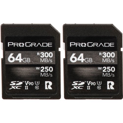 ProGrade Digital 64GB UHS-II SDXC Memory Card