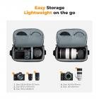 K&F Concept camera sling bag urban wander (Black)