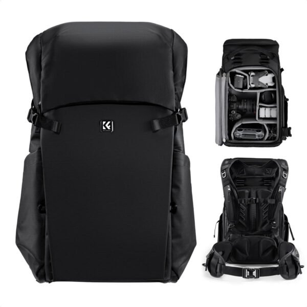 K&F Concept 30L Camera Backpack 30L Star Wander01 Black