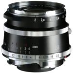 Voigtlander ultron 28mm f2 vm vintage retro black chrome