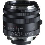 voigtlander nokton 28mm f1 5 vm leica m black vintage