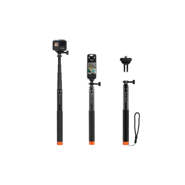 Distributor Lensa dan Aksesoris Fotografi Digital Pratama Retailindo K&F Concept invisible selfie stick insta 360 gopro dji