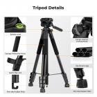 K&F Concept tripod kamera 68 inci portable dslr vlog s254a3