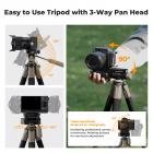 K&F Concept tripod travel ringan dslr