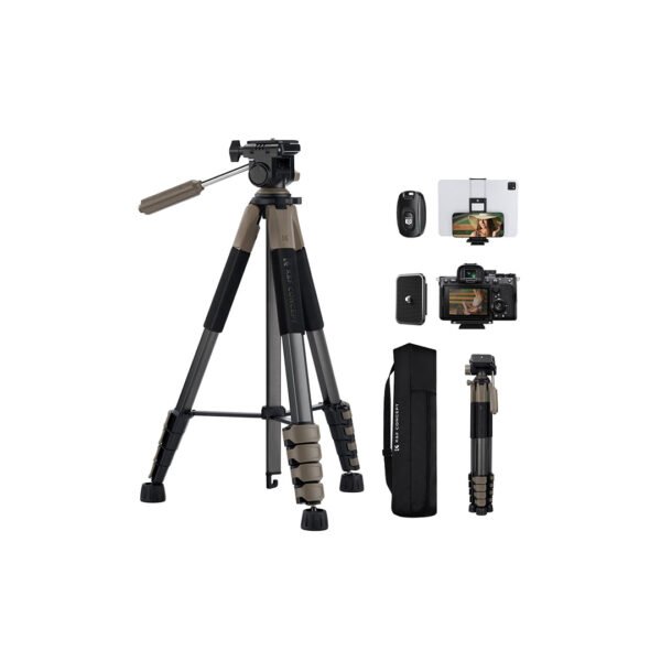 K&F Concept tripod travel ringan dslr