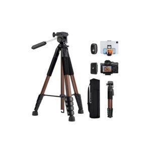 K&F Concept tripod kamera 75 inci dslr vlog bronze gold