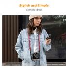 K&F Concept tali kamera dslr sling strap urban wander 05 merah