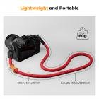 K&F Concept tali kamera dslr sling strap urban wander 05 merah