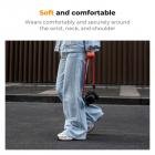 K&F Concept tali kamera dslr sling strap urban wander 05 merah