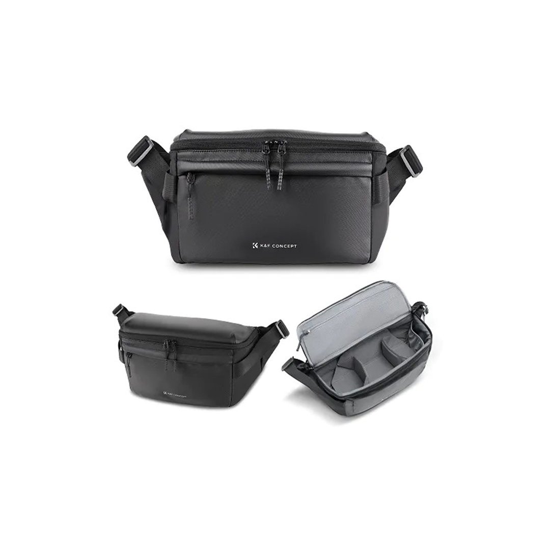 K&F Concept tas kamera sling urban wander 10L waterproof