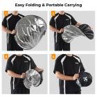 K&F concept reflektor fotografi 5 in 1 110cm