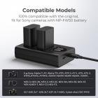 K&F Concept sony np fw50 battery charger