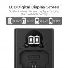 K&F Concept charger baterai sony np fz100 dual usb a7a9 a6600
