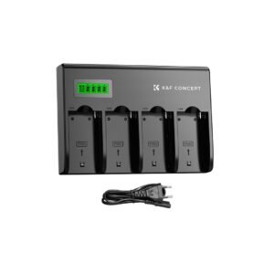 K&F Concept charger 4 slot np f series kf concept lcd