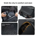 K&F Concept tas kamera sling urban wander 10L waterproof