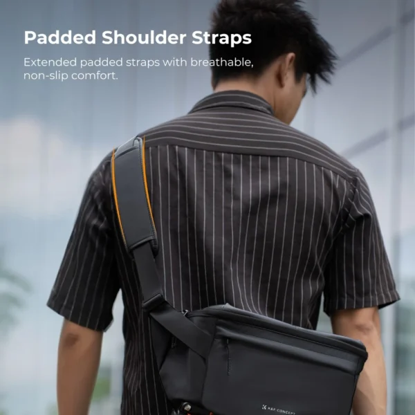 K&F Concept tas kamera sling urban wander 10L waterproof
