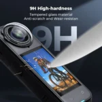 K&F Concept anti gores layar insta360 x5 tempered film