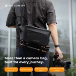 K&F Concept tas kamera sling urban wander 10L waterproof