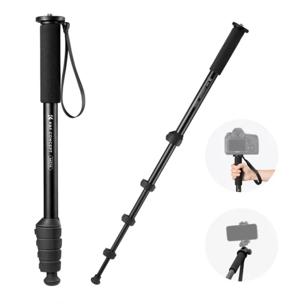 K&F Concept ms1 monopod kamera aluminium 2 in 1