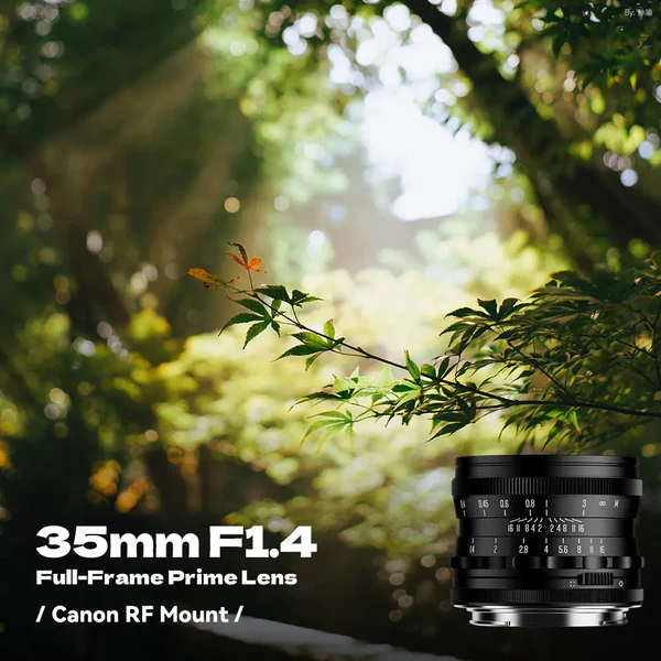 Brightin Star 35mm F1.4 Full-Frame Large Aperture Manual Focus Lens