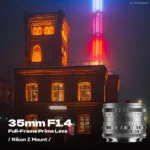 Brightin Star 35mm F1.4 Full-Frame Large Aperture Manual Focus Lens