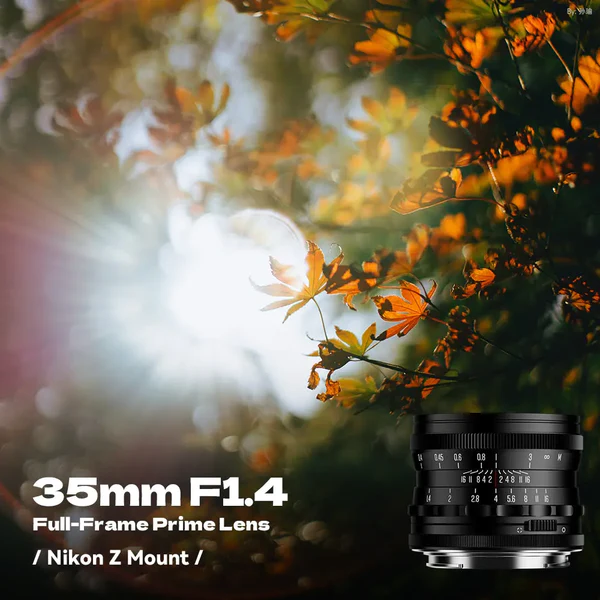 Brightin Star 35mm F1.4 Full-Frame Large Aperture Manual Focus Lens