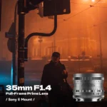 Brightin Star 35mm F1.4 Full-Frame Large Aperture Manual Focus Lens