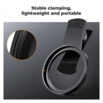 K&F 67mm universal screw-on phone holder, with K series CPL filter, lens coating, and a vacuum cleaning cloth