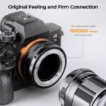 K&F Concept Adapter m42 to Sony E-Mount Nex IV Manual Focus