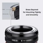 K&F Concept Adapter m42 to Sony E-Mount Nex IV Manual Focus
