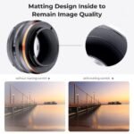 K&F Concept Adapter m42 to Sony E-Mount Nex IV Manual Focus