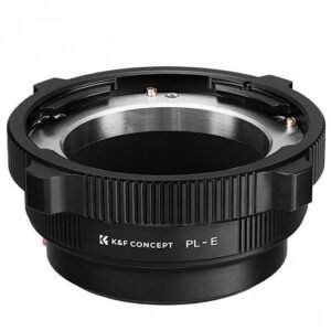 Distributor Lensa dan Aksesoris Fotografi Digital Pratama Retailindo K&F Concept PL-E Mount Lens Adapter - PL Lens Converter Compatible with Sony E/NEX Mount Adapter