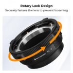 K&F Concept PL-E Mount Lens Adapter - PL Lens Converter Compatible with Sony E/NEX Mount Adapter