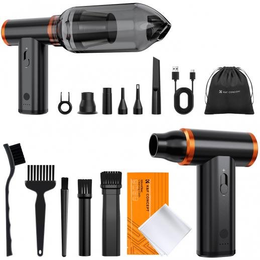 Distributor Lensa dan Aksesoris Fotografi Digital Pratama Retailindo K&F Concept Electric Compressed Air Duster - 300000RPM Vacuum Cleaner - 3 Gear Adjustable - Super Wind Power