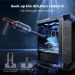 K&F Concept Electric Compressed Air Duster - 300000RPM Vacuum Cleaner - 3 Gear Adjustable - Super Wind Power