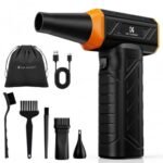 K&F Concept Brushless Compressed Air Duster 3 Gear Adjustable, Super Wind Power