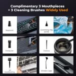 K&F Concept Brushless Compressed Air Duster 3 Gear Adjustable, Super Wind Power