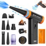 K&F Concept Blower & Suction 2 in 1 Compressed Air Duster with LED Light