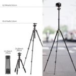 K&F Concept tripod kamera travel vlog portable dslr